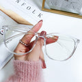 Large-frame Anti-blue Glasses For Men And Women With The Same Type Of Myopia Finished